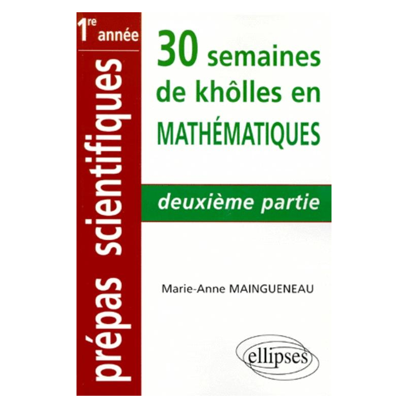 Mathématiques - 2e partie