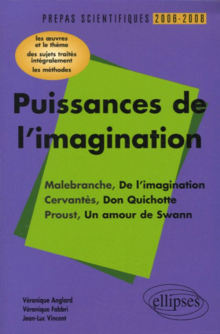 Puissances de l'imagination : Malebranche, De l'imagination,  Cervantès, Don Quichotte,  Proust, Un amour de Swann