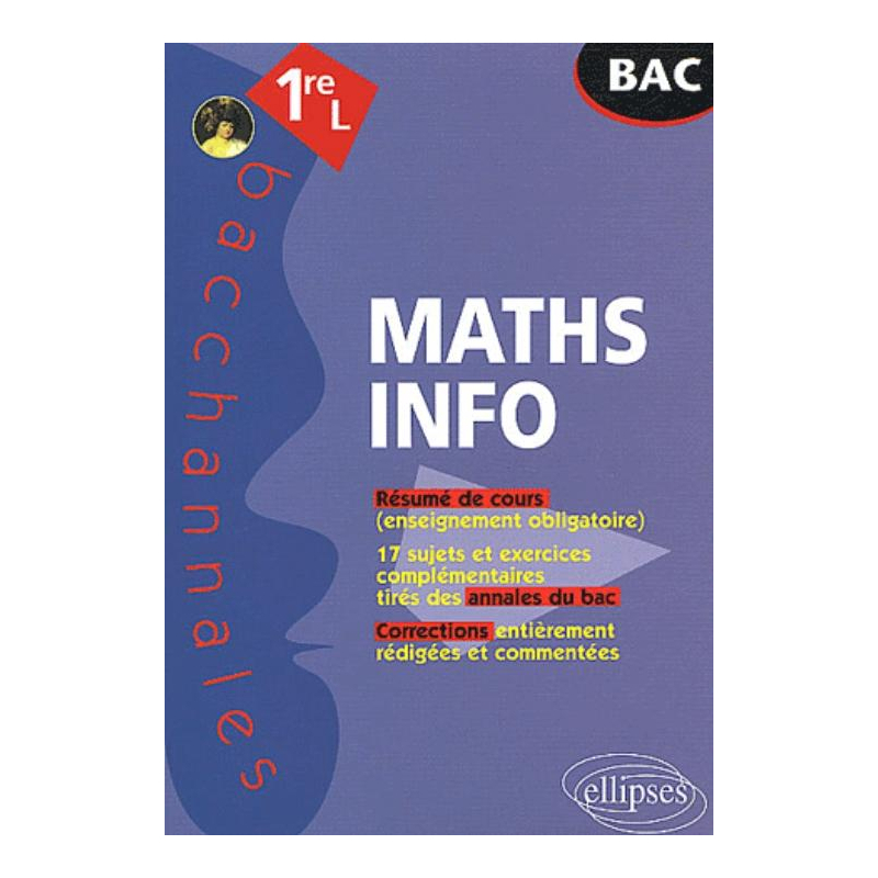 Mathématiques-Informatique - Première L - Enseignement obligatoire