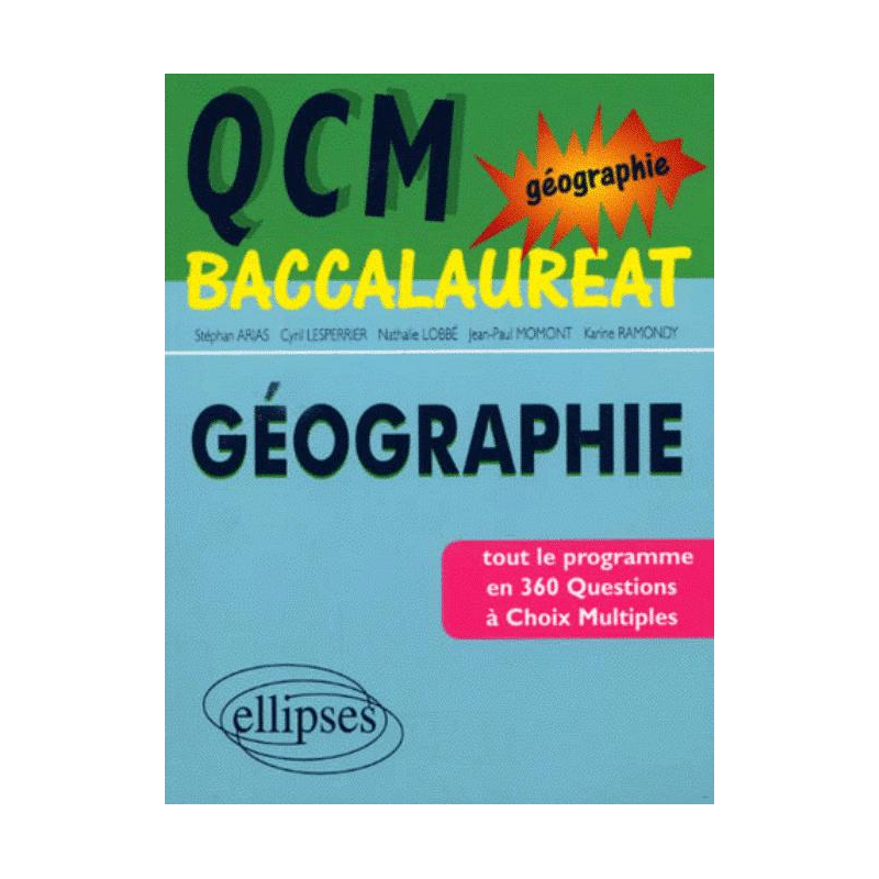 QCM Baccalauréat - géographie
