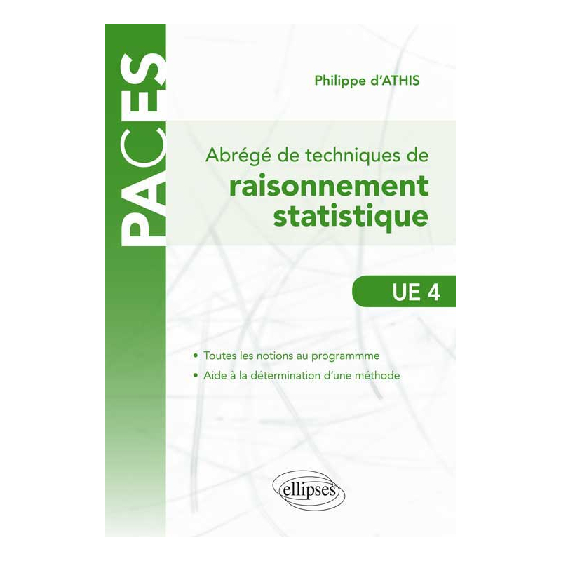 UE4 - Abrégé de techniques de raisonnement statistique