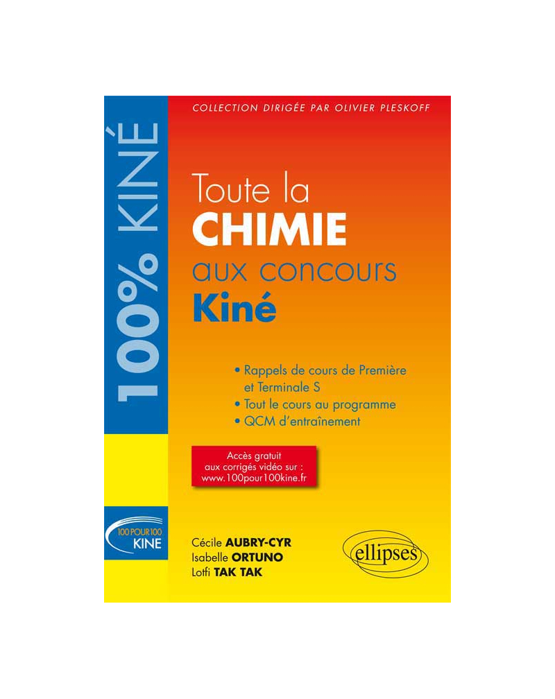 Toute la Chimie aux concours Kiné
