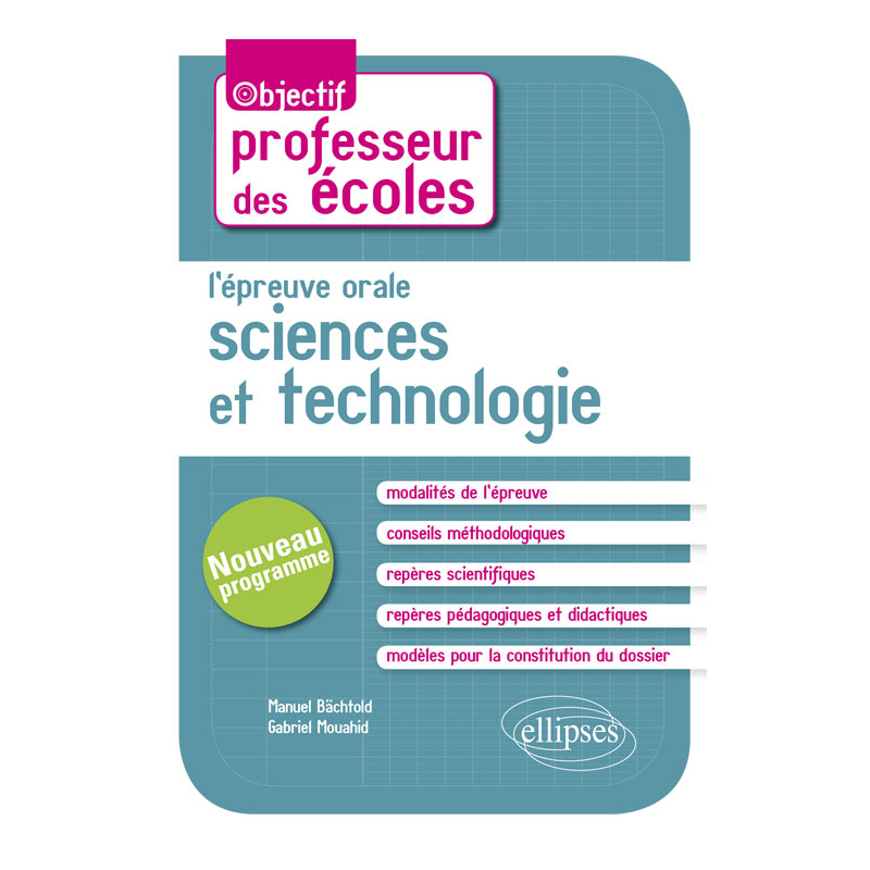 L'épreuve orale d'admission - Sciences et technologie
