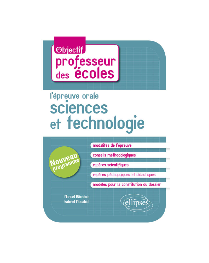 L'épreuve orale d'admission - Sciences et technologie