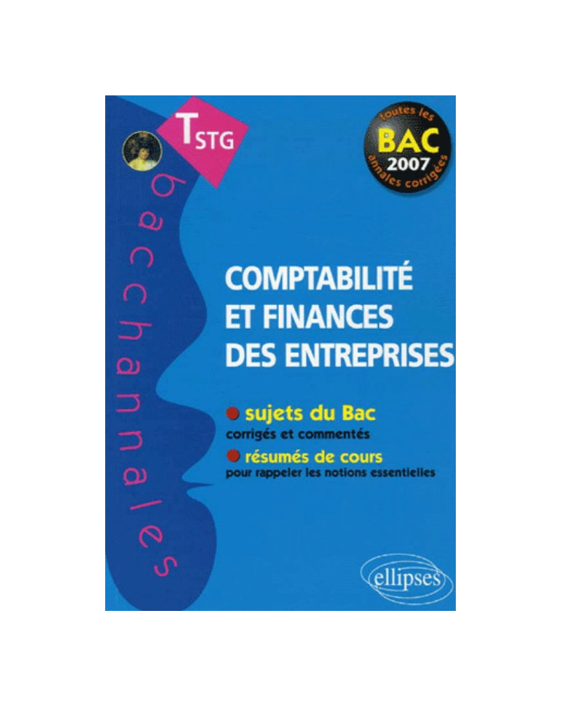 Comptabilité et finances des entreprises - Terminale STG