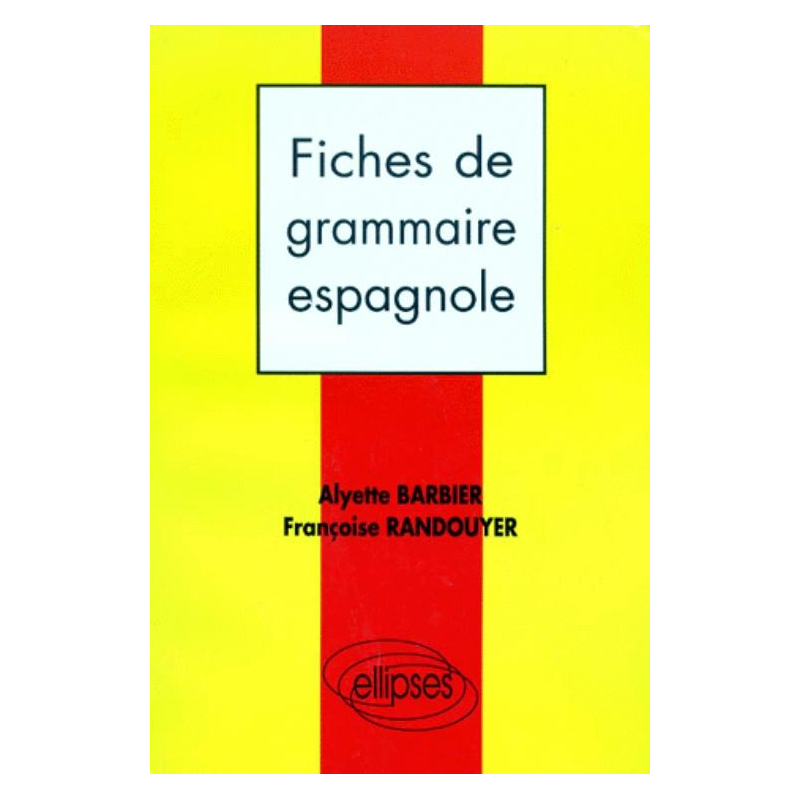 Fiches de grammaire espagnole