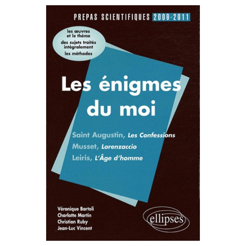 Les énigmes du moi