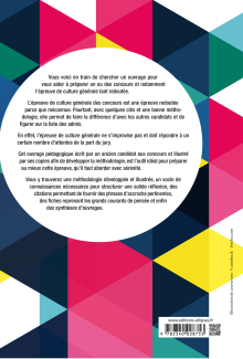 Culture Générale aux concours administratifs - Méthodes, fiches de connaissances, annales corrigées - Catégories A et B