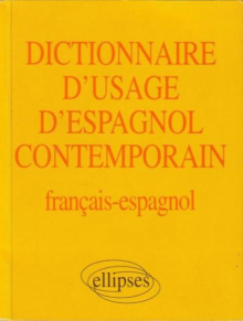 Dictionnaire d'usage d'espagnol contemporain