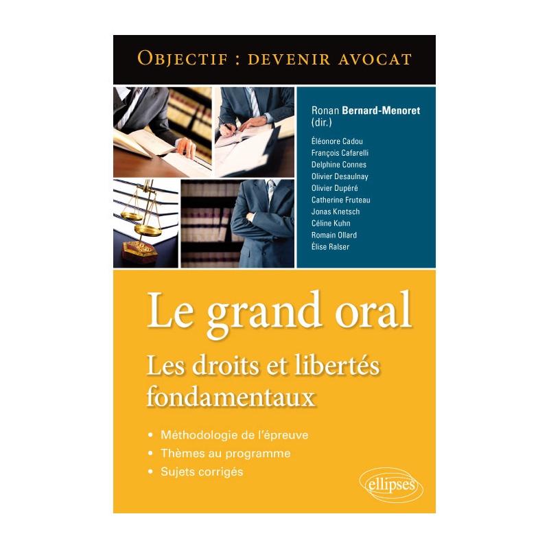 Le grand oral. Les droits et libertés fondamentaux