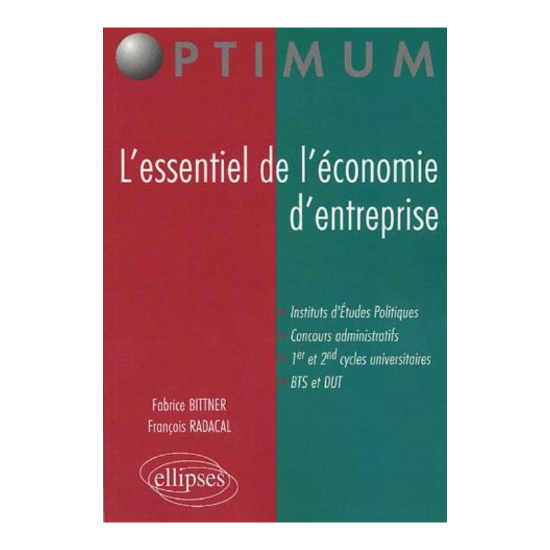 L'essentiel de l'économie d’entreprise