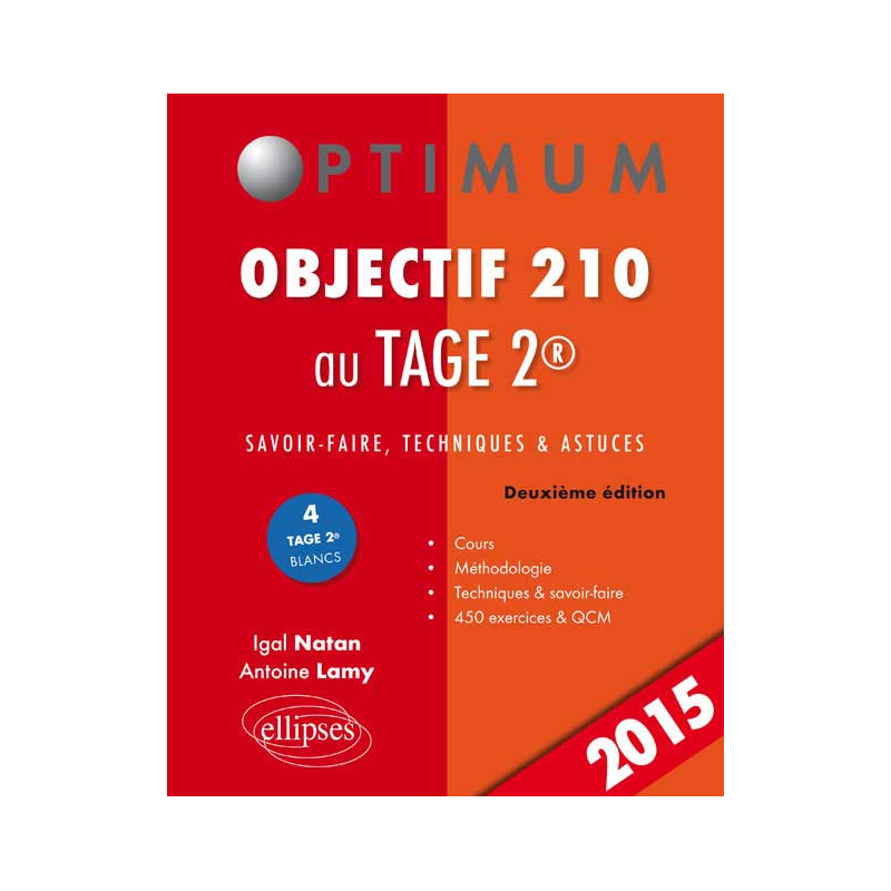 Objectif 210 au TAGE 2 - 2e édition