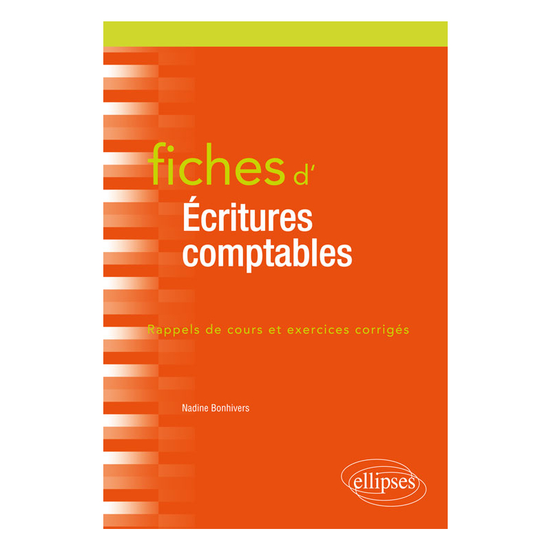 Fiches d'écritures comptables