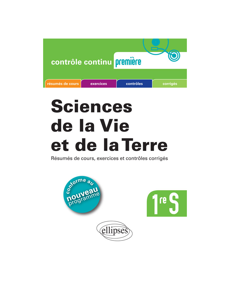 SVT - Première S - conforme au nouveau programme 2011