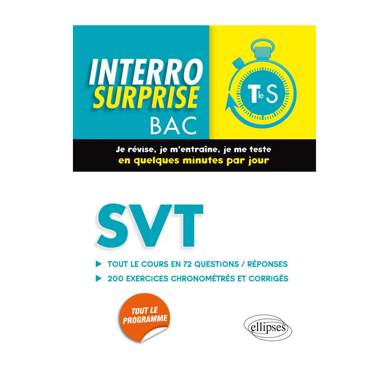 SVT Terminale S