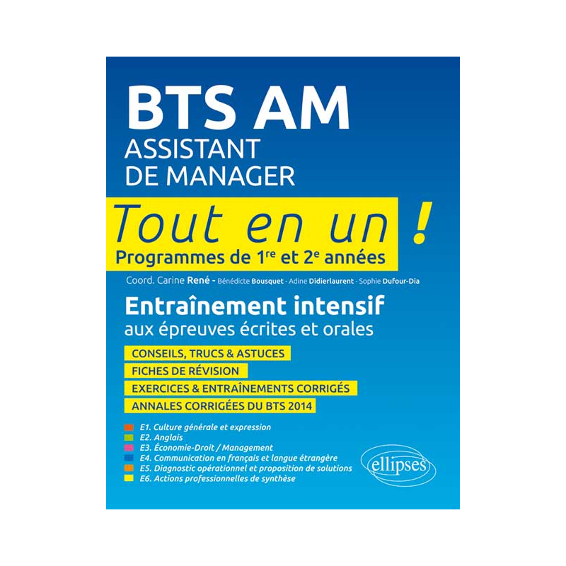 BTS AM (Assistant de Manager) - Tout en 1