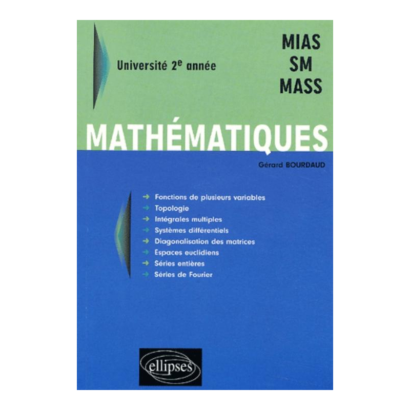 Mathématiques - Université 2e année - MIAS-SM - MASS