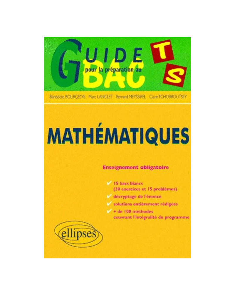 Mathématiques - Terminale S