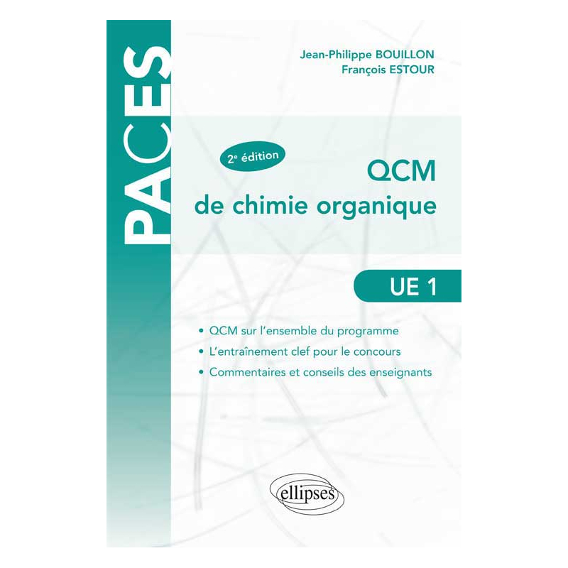 UE1 - QCM de chimie organique - 2e édition