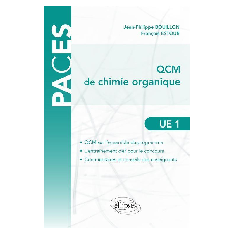 UE1 - QCM de chimie organique