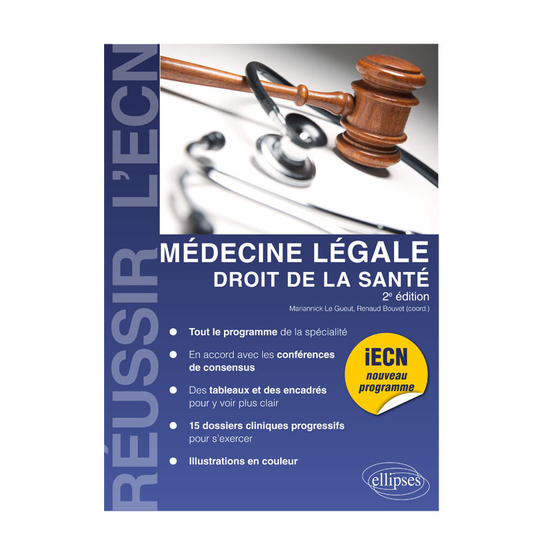 Médecine légale, droit de la santé - 2e édition