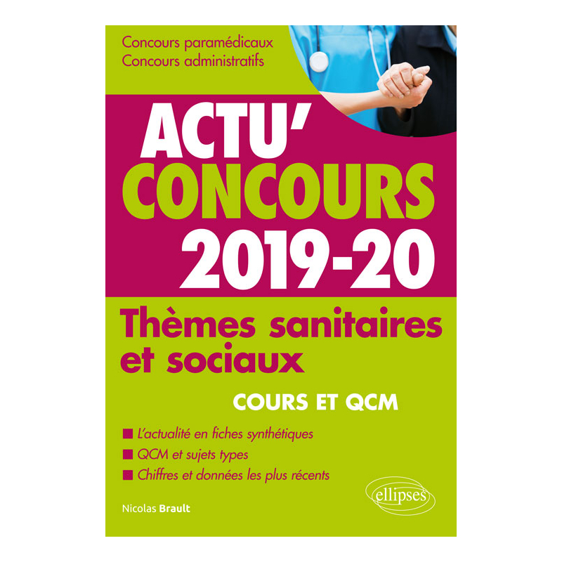 Thèmes sanitaires et sociaux - concours 2019-2020