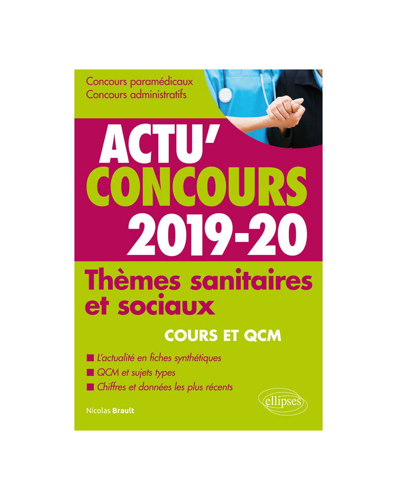 Thèmes sanitaires et sociaux - concours 2019-2020