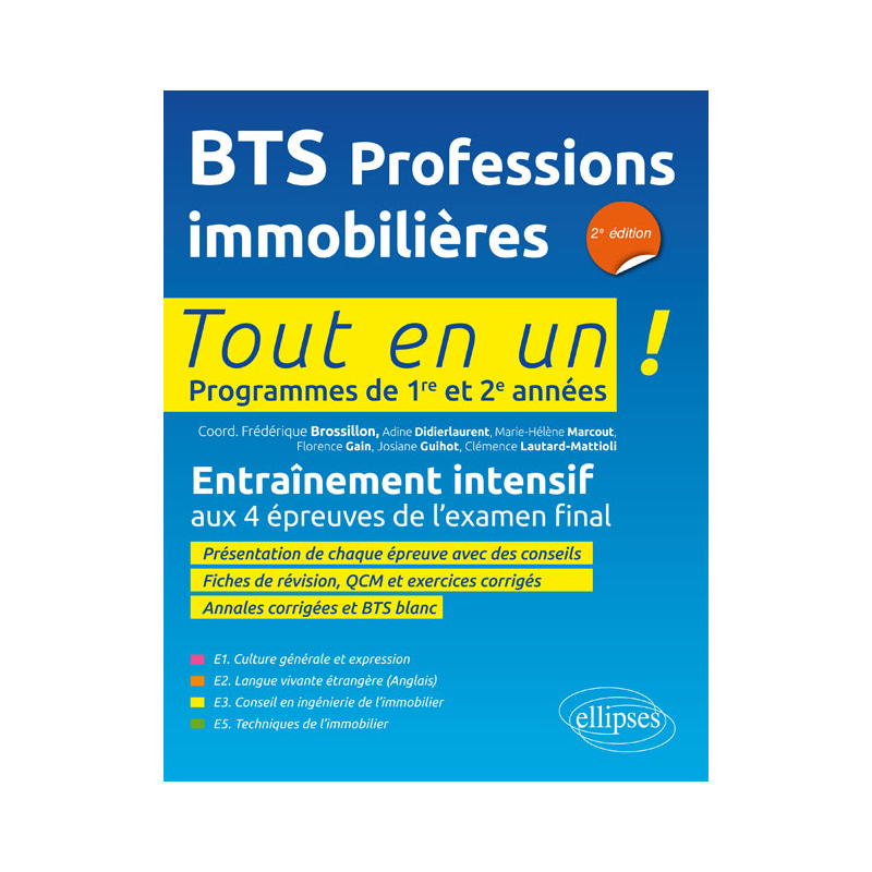 BTS PI (professions immobilières) - 2e édition