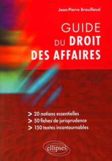 Guide du droit des affaires