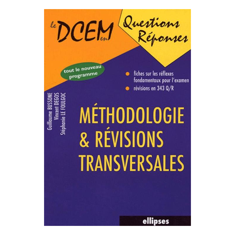 Méthodologie & Révisions transversales