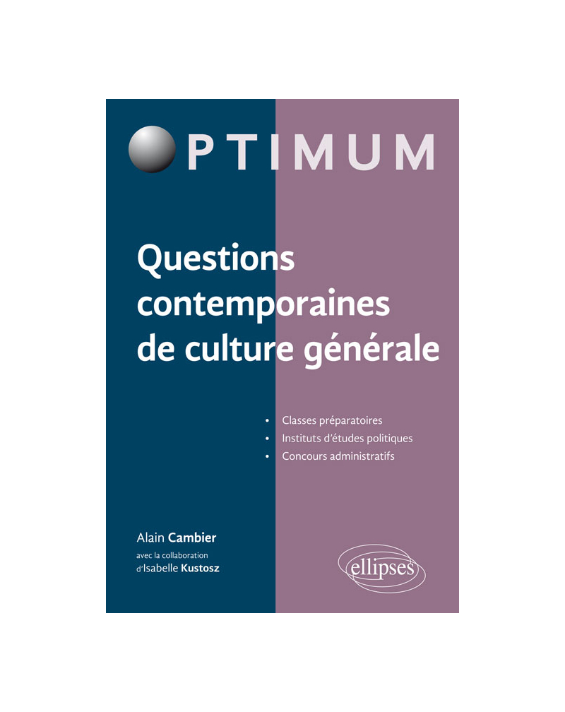Questions contemporaines de culture générale