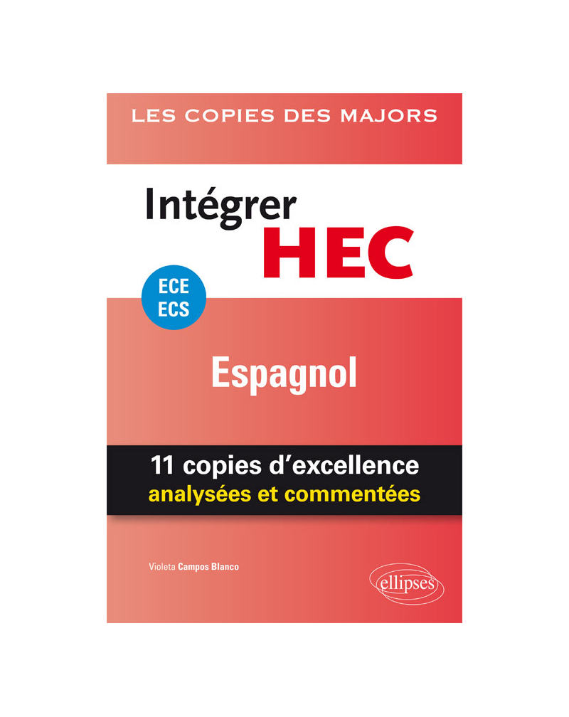 Intégrer HEC – ECE/ECS – Espagnol