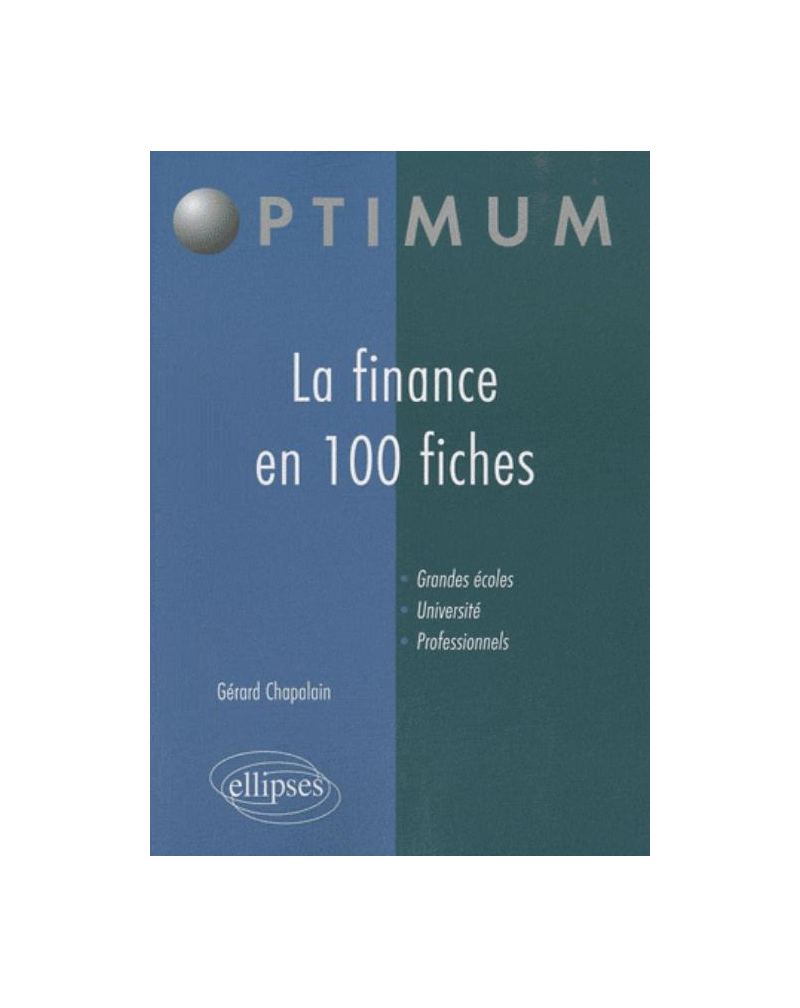 La finance en 100 fiches