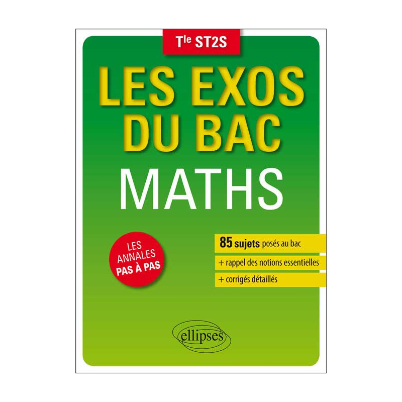 Mathématiques - Terminale ST2S