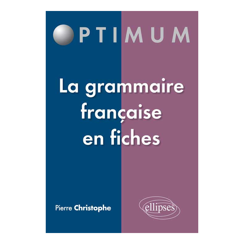 La Grammaire française en fiches