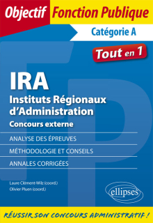 IRA Instituts Régionaux d’Administration Concours externe.