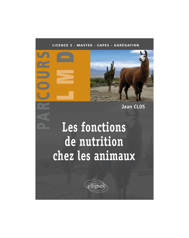 Les fonctions de nutrition chez les animaux