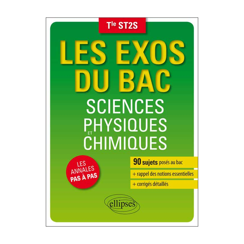 Sciences physiques et chimiques - Terminale ST2S