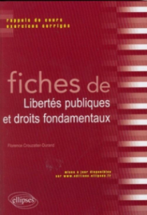 Fiches de libertés publiques et droits fondamentaux