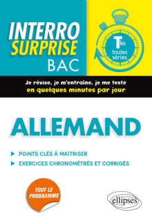 Allemand - Terminale - Toutes séries