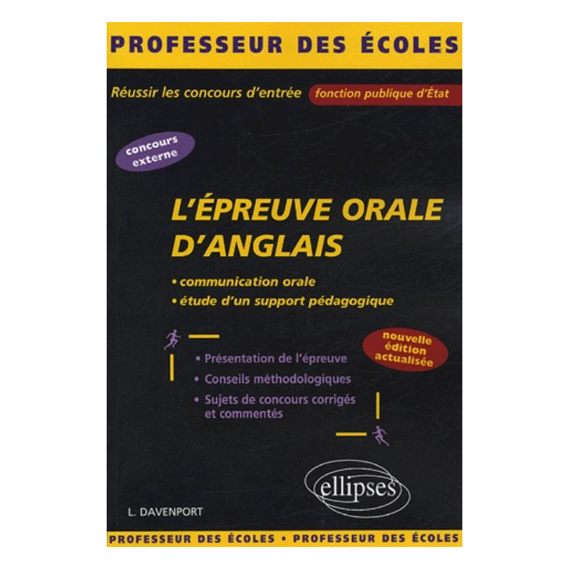 L'épreuve orale d’anglais - Nouvelle édition actualisée