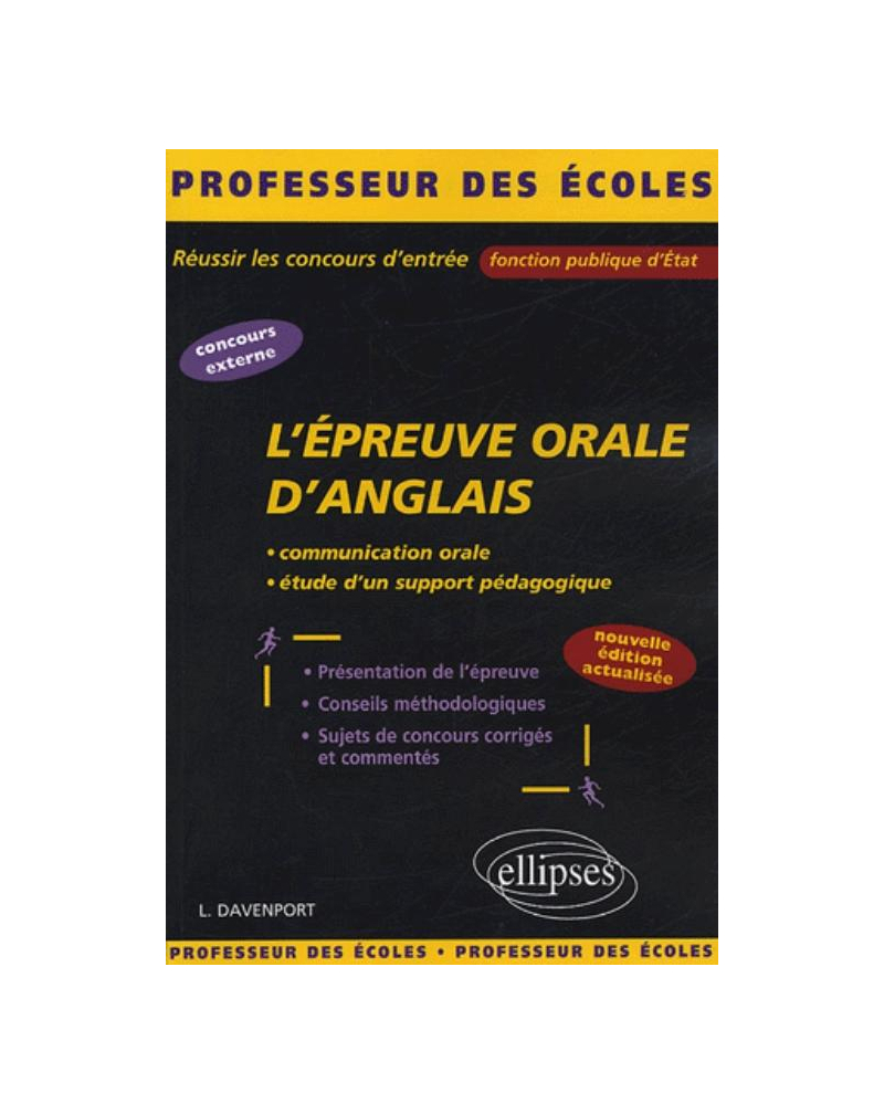L'épreuve orale d’anglais - Nouvelle édition actualisée