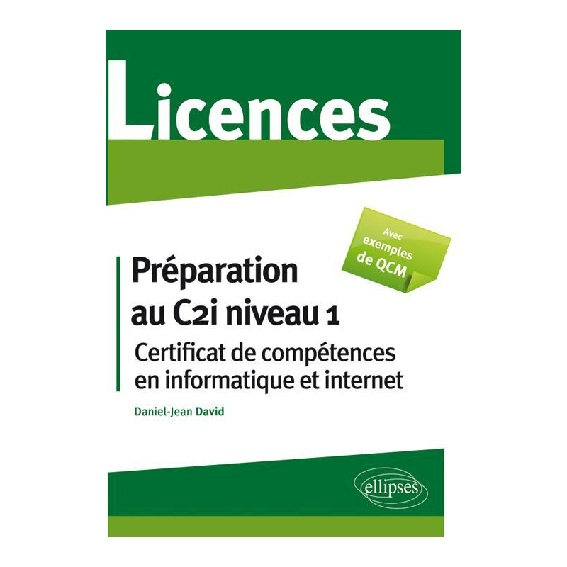Préparation au Certificat de compétences en informatique et internet (C2I niveau 1)