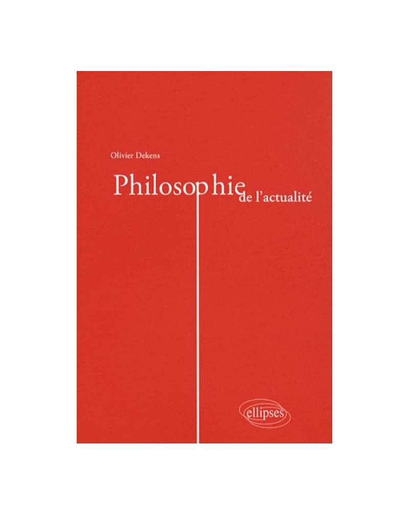 Philosophie de l'actualité