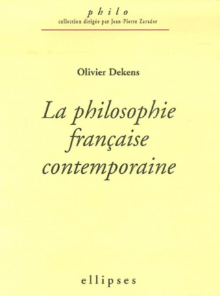 philosophie française contemporaine (La)