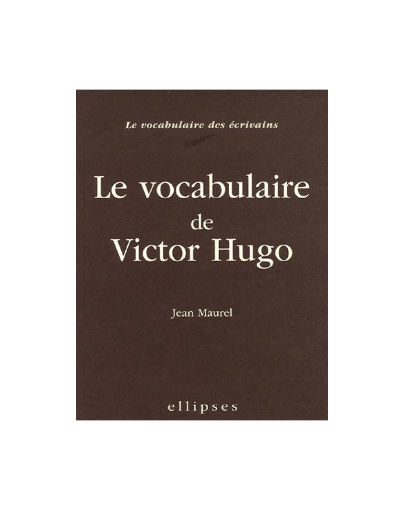 Le vocabulaire de Hugo