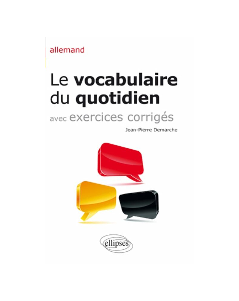Allemand • Le vocabulaire du quotidien
