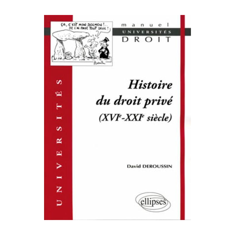 Histoire du droit privé