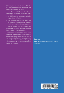 No meter la pata - Déjouer les pièges de l’espagnol - Grammaire, Vocabulaire, Conjugaison
