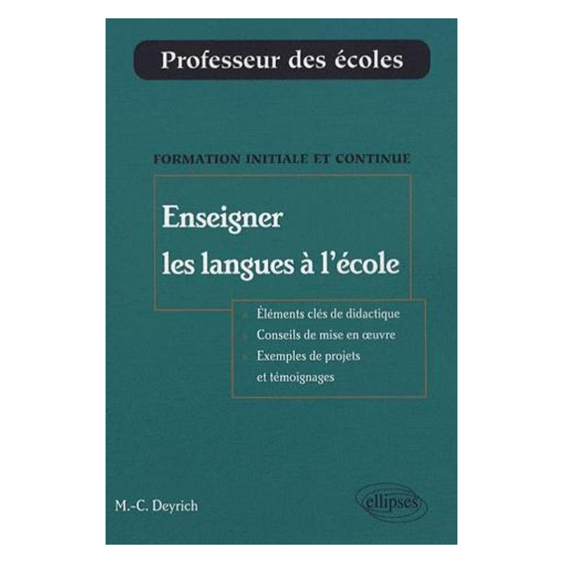 Enseigner les langues à l'école